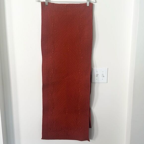 Pier 1 Quilted Table Runner 80”x15” - Picture 1 of 5